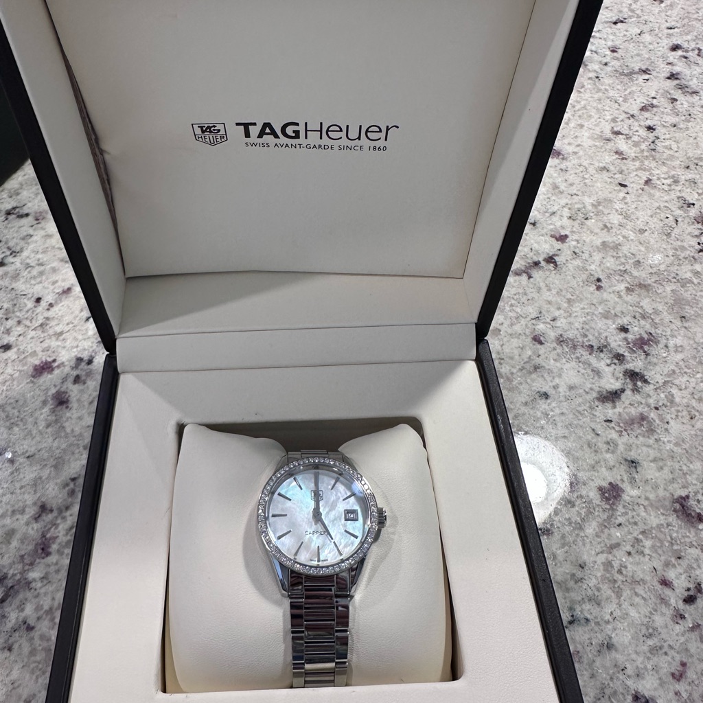 Tag Heuer Silver Watch
